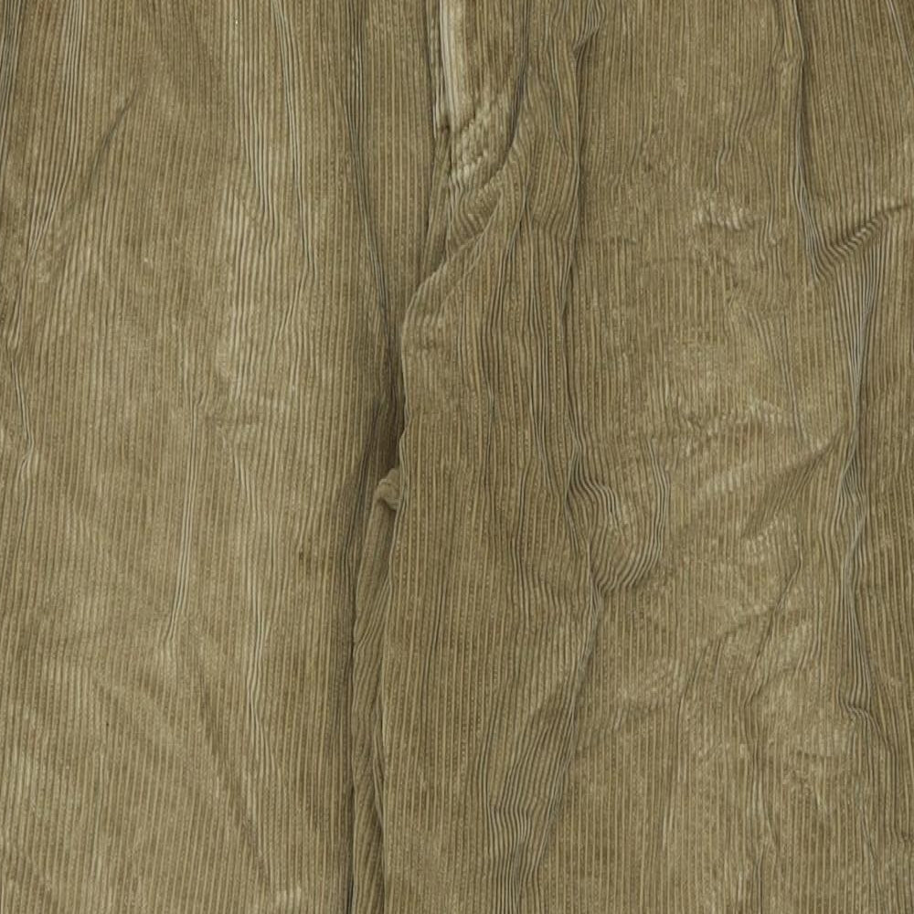 Pedrini Mens Beige Polyester Blend Trousers Size XL L30 in Regular Zip