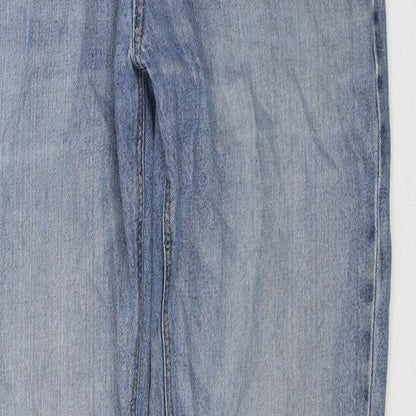 Mens UK Size 32 in NEXT Regular Fit Straight Blue Jeans