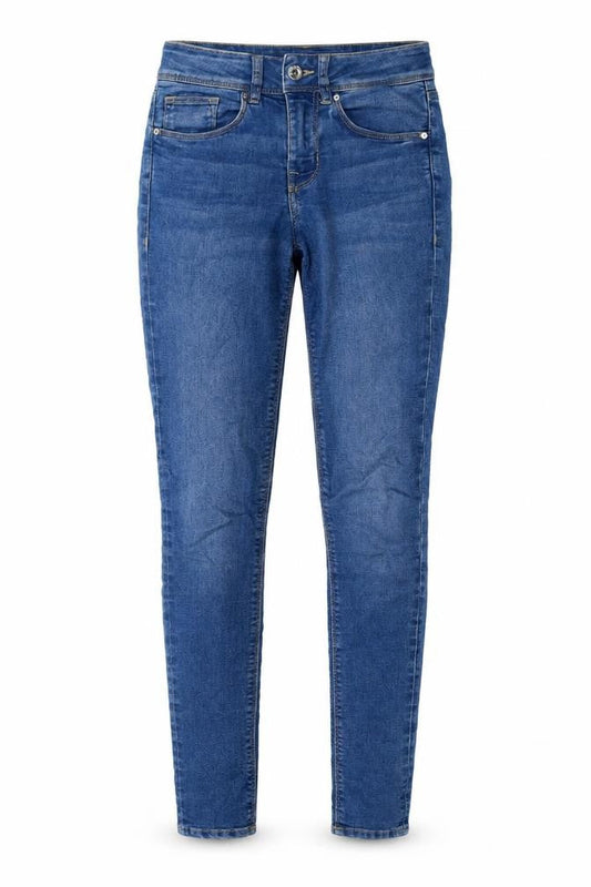 Womens UK Size 6 Divided by H&M Regular Fit Skinny Blue Jeans