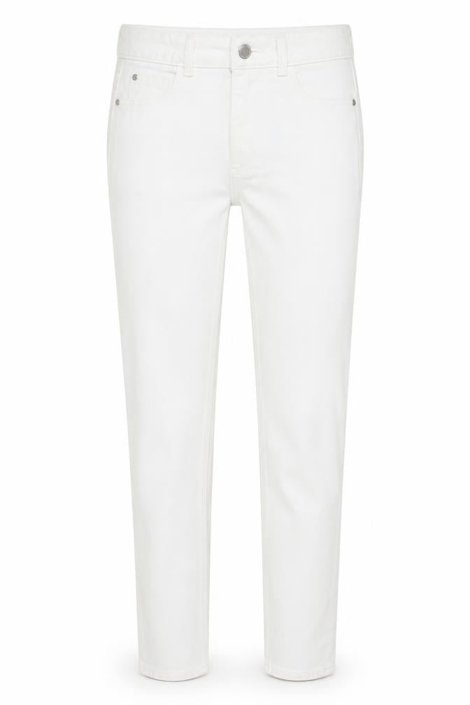 Womens UK Size 8 Marks and Spencer Regular Fit Skinny White Jeans