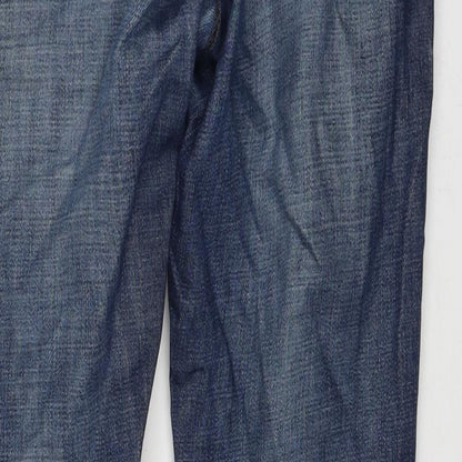 Mens UK Size 32 in NEXT Regular Fit Straight Blue Jeans