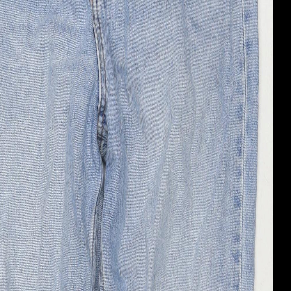 Womens UK Size 8 H&M Regular Fit Mom Blue Jeans