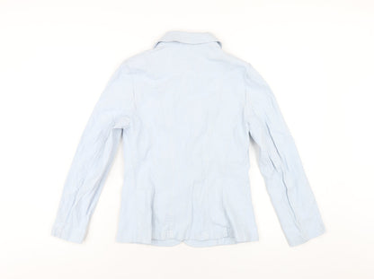 Womens UK Size 10 Per Una Blue Jacket