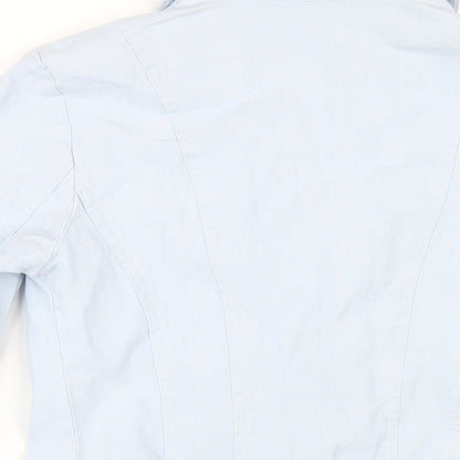 Womens UK Size 10 Per Una Blue Jacket