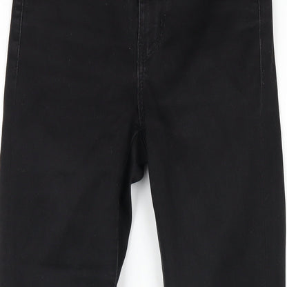 Levi's Womens Black Cotton Skinny Jeans Size 26 in L30 in Regular Zip