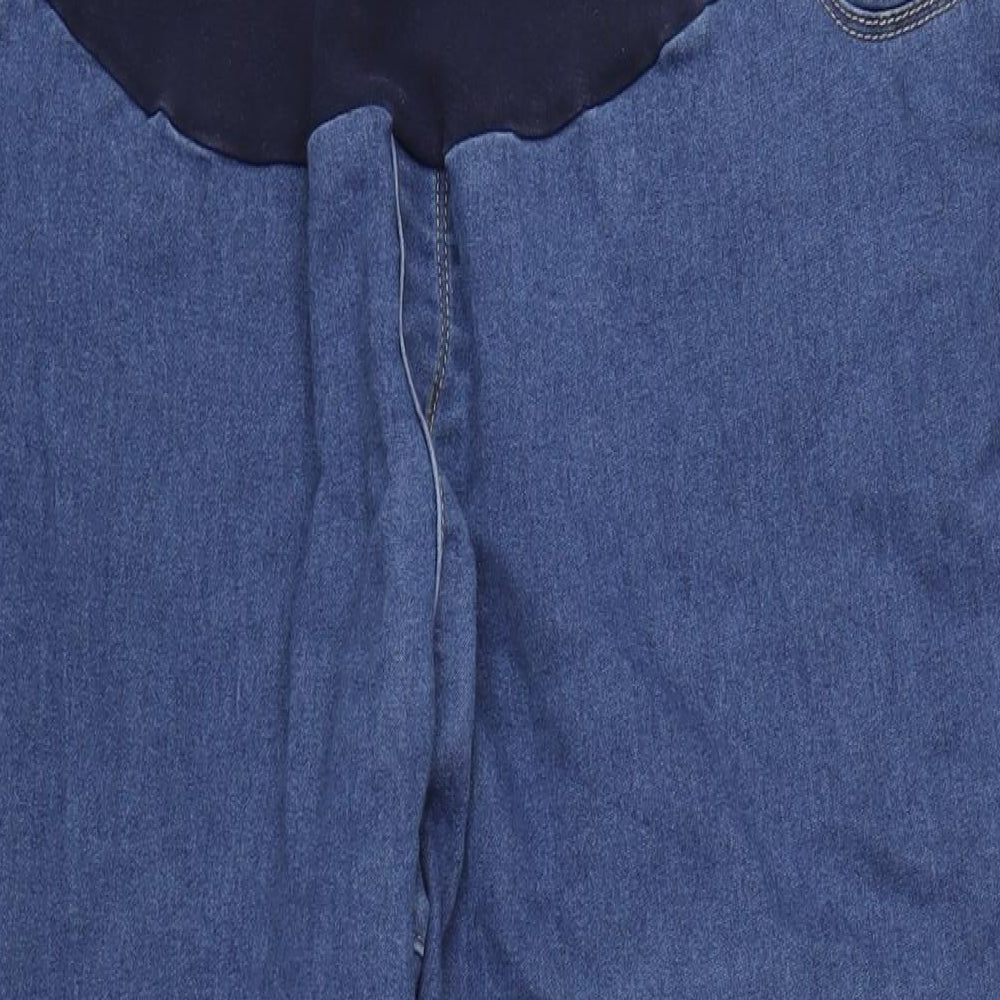 George Womens Blue Cotton Skinny Jeans Size 22 L29 in Regular