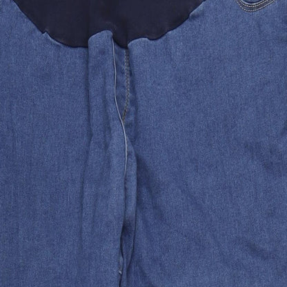 George Womens Blue Cotton Skinny Jeans Size 22 L29 in Regular