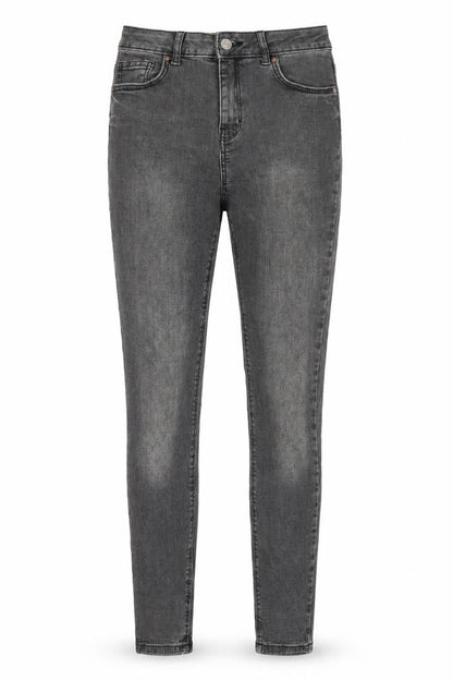 Womens UK Size 10 Denim & Co. Regular Fit Skinny Grey Jeans