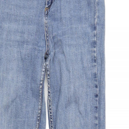 BDG Womens Blue Cotton Flared Jeans Size 27 in L32 in Regular Zip