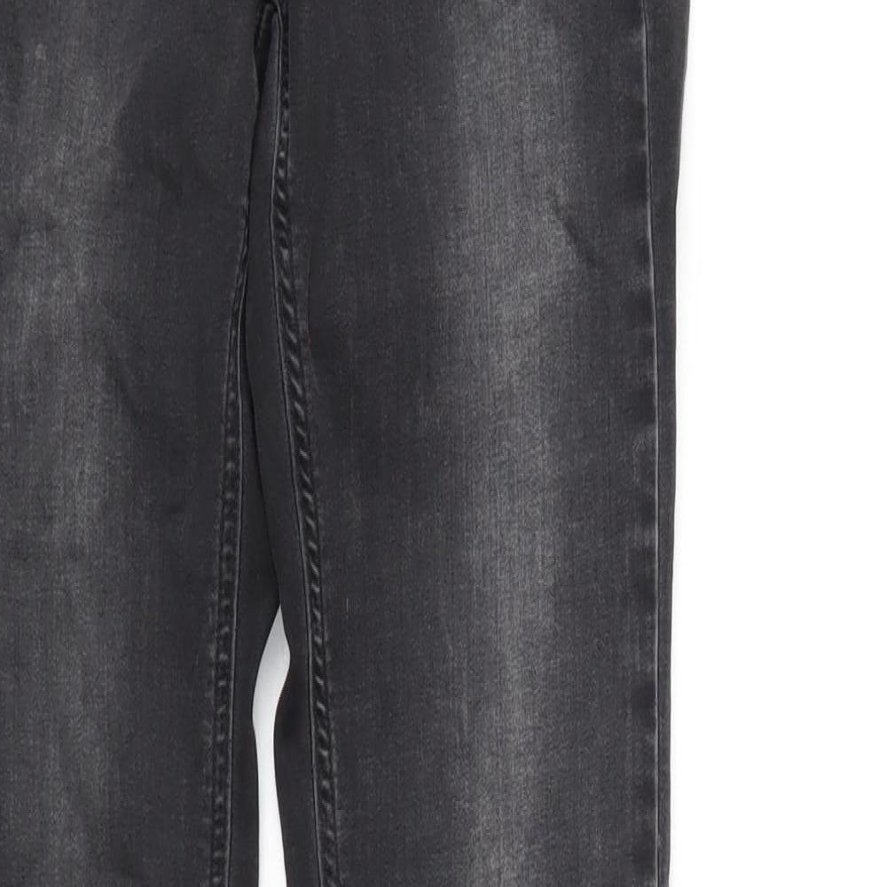 H&M Womens Black Cotton Skinny Jeans Size 29 in L32 in Regular Zip