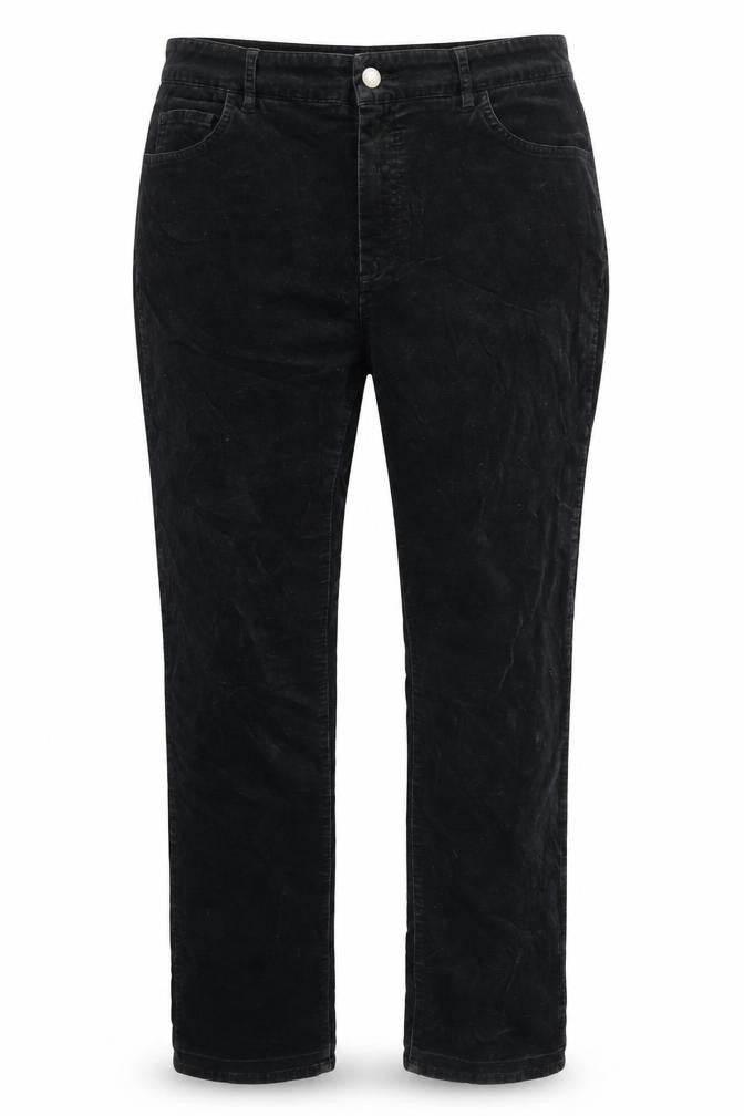 Womens UK Size 18 Pure Regular Fit  Black Trousers