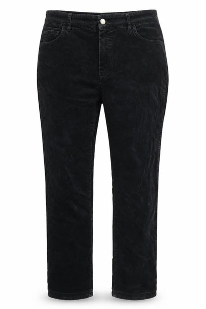 Womens UK Size 18 Pure Regular Fit  Black Trousers