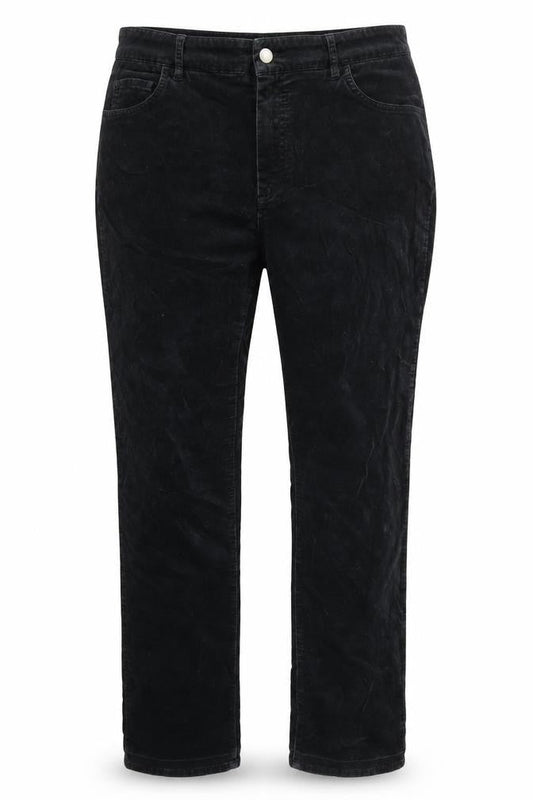Womens UK Size 18 Pure Regular Fit  Black Trousers