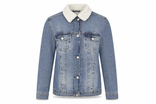 Womens UK Size S Stradivarius Blue Jacket