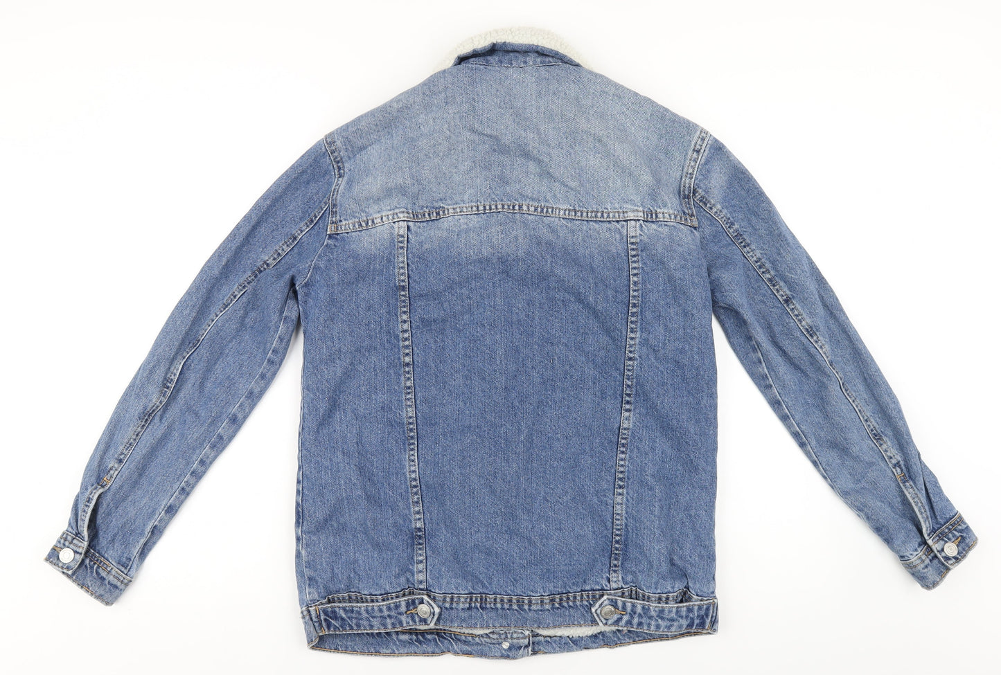 Womens UK Size S Stradivarius Blue Jacket