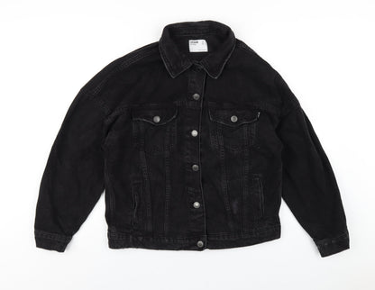 Womens UK Size S Bershka Black Jacket