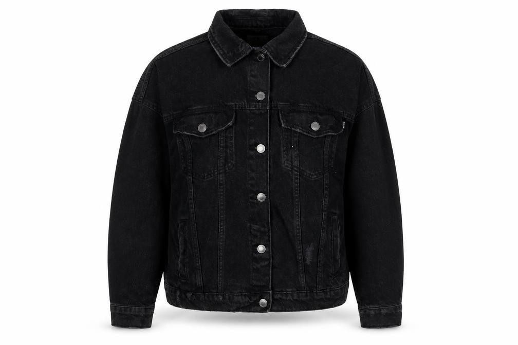 Womens UK Size S Bershka Black Jacket