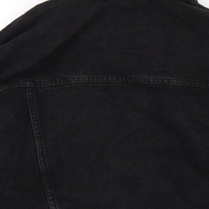 Womens UK Size S Bershka Black Jacket