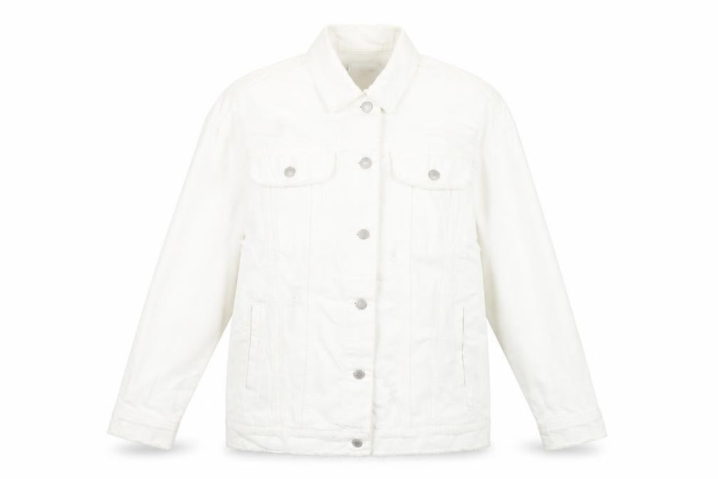 Womens UK Size XS Zara White Jacket