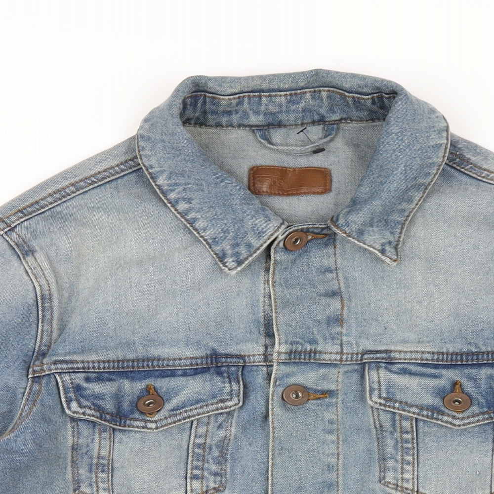 ASOS Mens Blue Jacket Size XS Button