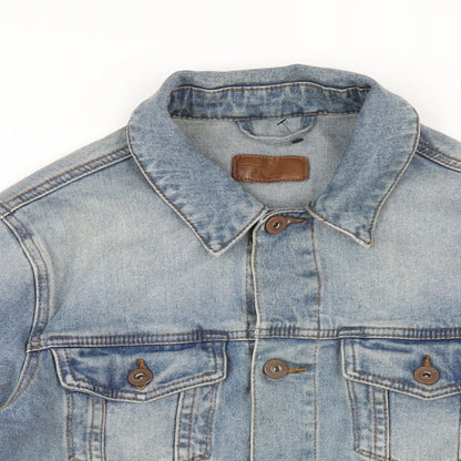 ASOS Mens Blue Jacket Size XS Button