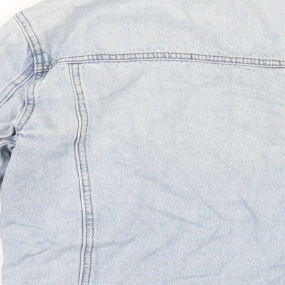 Mens UK Size XS Topman Blue Jacket