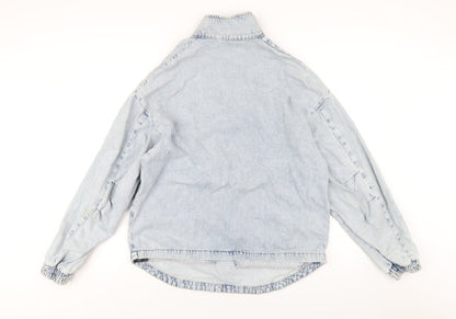 Womens UK Size S Zara Blue Jacket