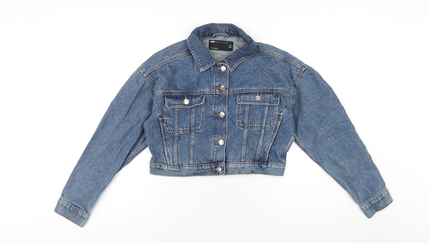 Womens UK Size 8 ASOS Blue Jacket