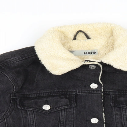 Womens UK Size 6 Topshop Black Jacket