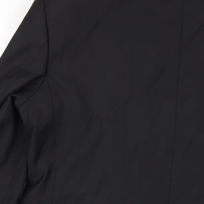 Mens UK Size 40 Marks and Spencer Regular Black Suit Tuxedo