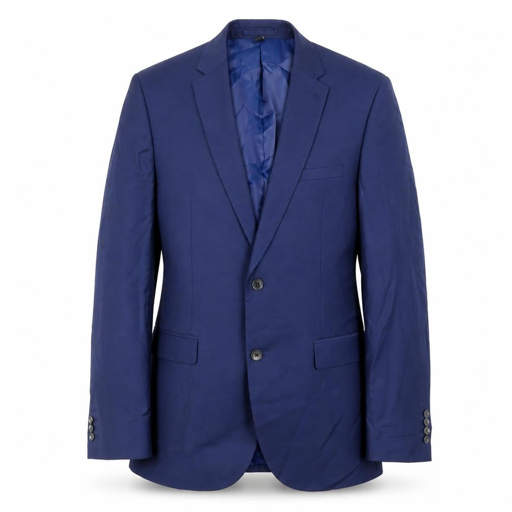 Mens UK Size 42 Marks and Spencer Regular Blue Suit Jacket