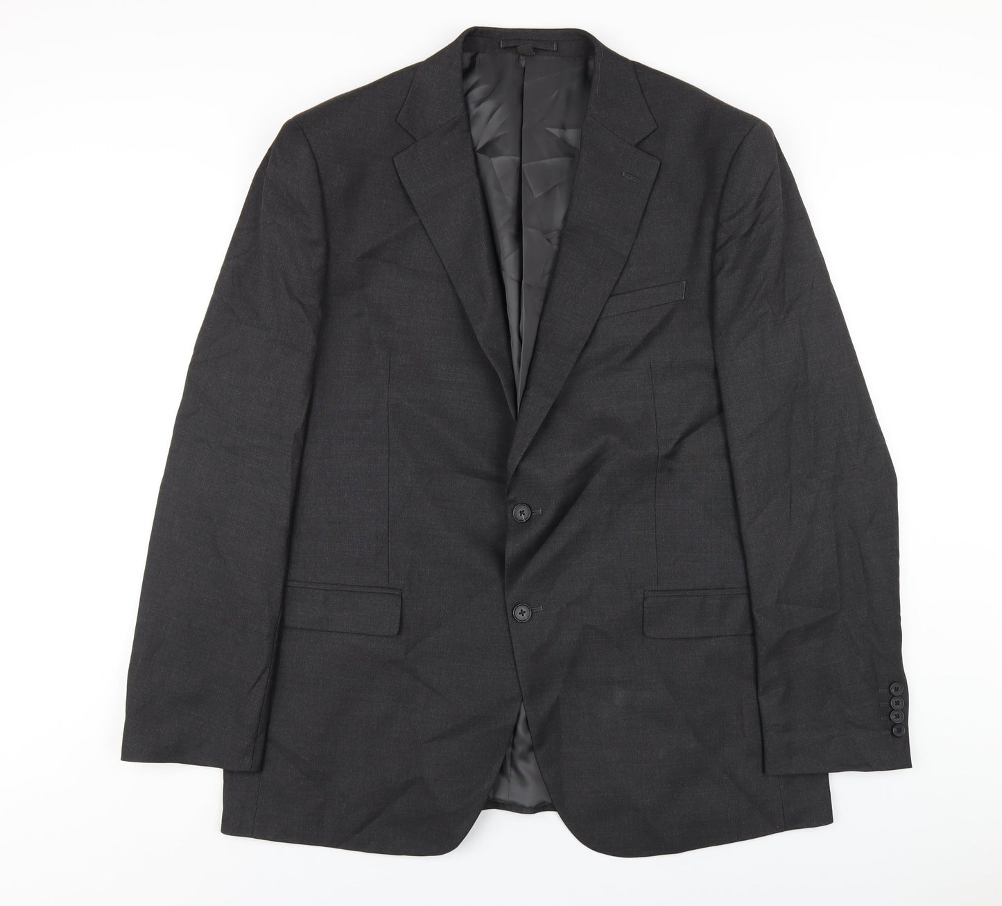 Mens UK Size 46 Marks and Spencer Regular Grey Suit Jacket