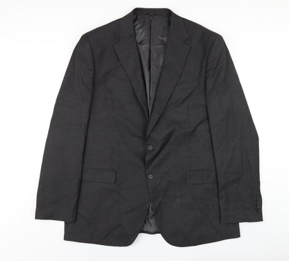 Mens UK Size 46 Marks and Spencer Regular Grey Suit Jacket