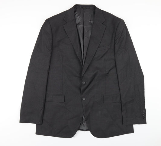 Mens UK Size 46 Marks and Spencer Regular Grey Suit Jacket