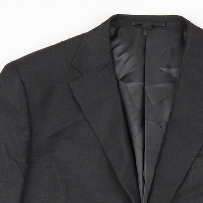 Mens UK Size 46 Marks and Spencer Regular Grey Suit Jacket