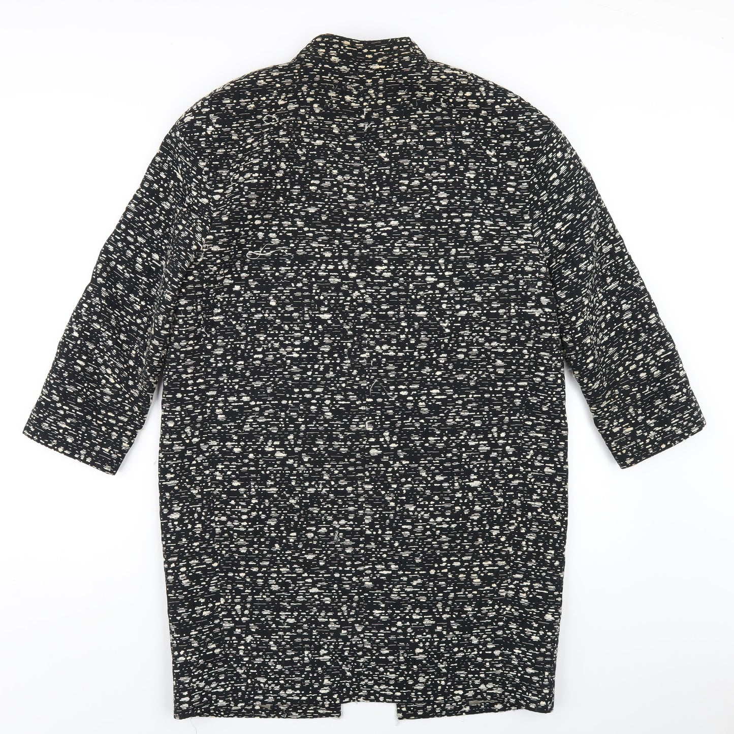 Autograph Womens Black Jacket Coat Size 8 Hook & Eye