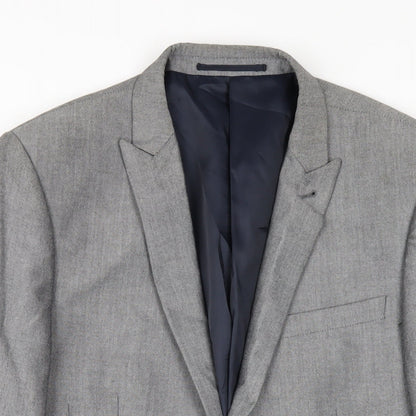 Mens UK Size 38 NEXT Regular Grey Suit Jacket