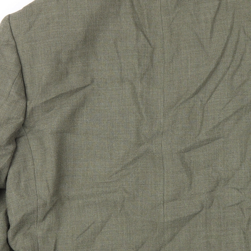 Mens UK Size 38 Marks and Spencer Regular Green Suit Jacket