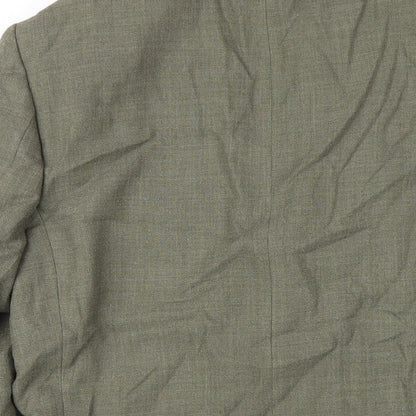 Mens UK Size 38 Marks and Spencer Regular Green Suit Jacket