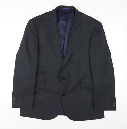 Mens UK Size 42 Taylor & Wright Regular Grey Suit Jacket