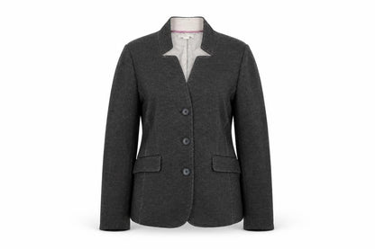 Coldwater Creek Womens Grey Jacket Size 10 Button