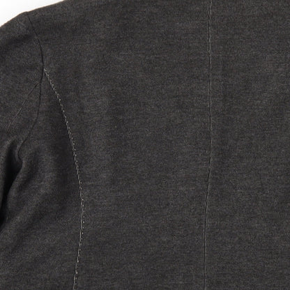 Coldwater Creek Womens Grey Jacket Size 10 Button