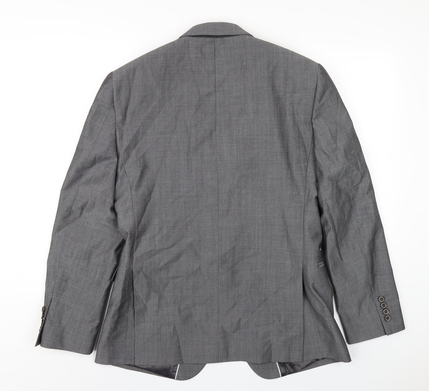 Mens UK Size 38 Slaters Regular Grey Suit Jacket