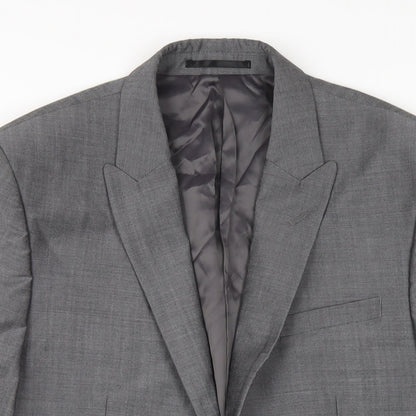 Mens UK Size 38 Slaters Regular Grey Suit Jacket