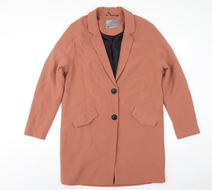 Vera Moda Womens Orange Jacket Blazer Size XS Button
