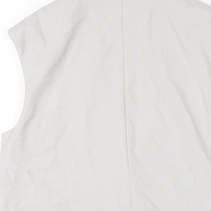 Autograph Womens Grey Jacket Blazer Size 14 Button