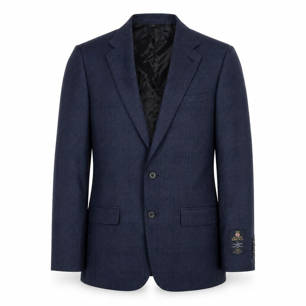 Mens UK Size 38 Marks and Spencer Regular Blue Suit Jacket