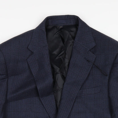 Mens UK Size 38 Marks and Spencer Regular Blue Suit Jacket