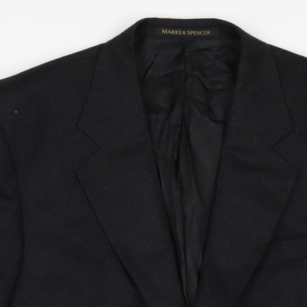 Mens UK Size 42 Marks and Spencer Regular Grey Suit Jacket