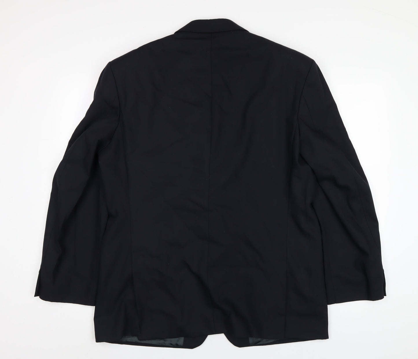 Mens UK Size 42 Marks and Spencer Regular Blue Suit Jacket